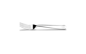 Jogo de Garfo de Sobremesa Brinox Gourmet 182 x 1,5mm Aço Inox 12 Peças Aço Inox