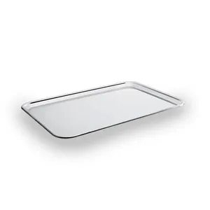 Bandeja Retangular Brinox Arienzo 40x28 cm Aço Inox Aço Inox