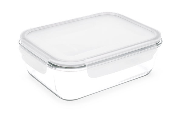 Pote Hermético de Vidro Brinox Lock&Stock 1 Litro Hermético