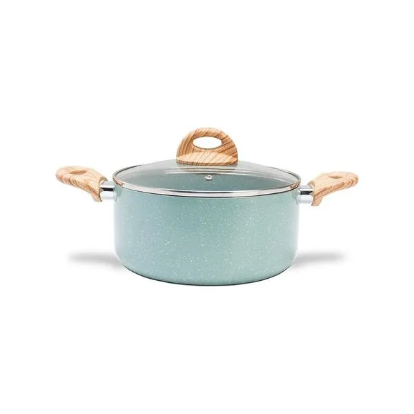 Caçarola Botânica Ceramic Life 20cm 2,5L Indução Brinox Verde