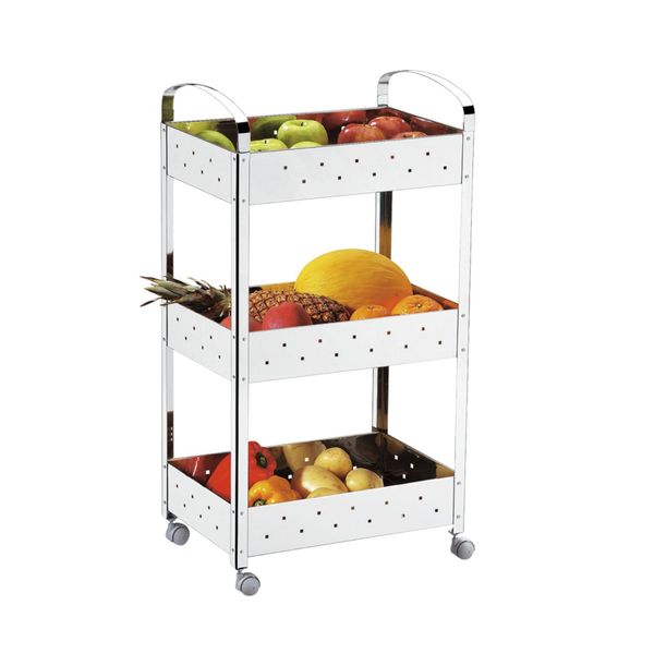 Carrinho Organizador Inox Suprema Brinox