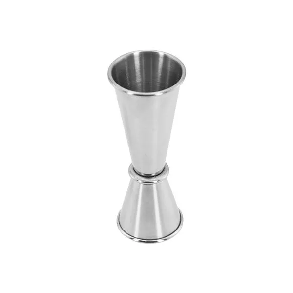 Dosador de Bebida Duplo 25/50 ml Brinox Bar Aço Inoxidável Metálico