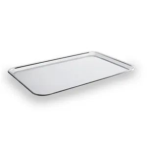 Bandeja Retangular Brinox Arienzo 48x32cm Aço Inox Aço Inox