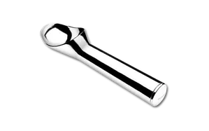 Colher para Sorvete Brinox Descomplica Ø3x18cm Aço Inox Aço Inox