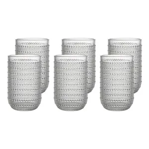 Jogo de 6 Copos de Vidro 430ml Haus Concept Esfera Vidro