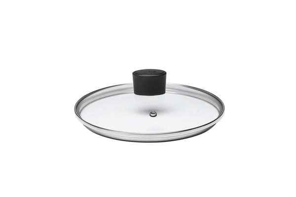Tampa De Vidro - 20 Cm - Brinox Preto Brinox