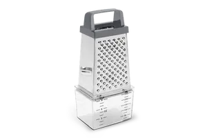 Ralador 4 Faces com Coletor Brinox Top Pratic 20,5 cm Aço Inox Aço Inox