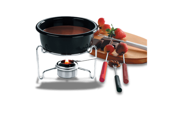Aparelho de Fondue Brinox Fondues 7 Peças Preto Preto