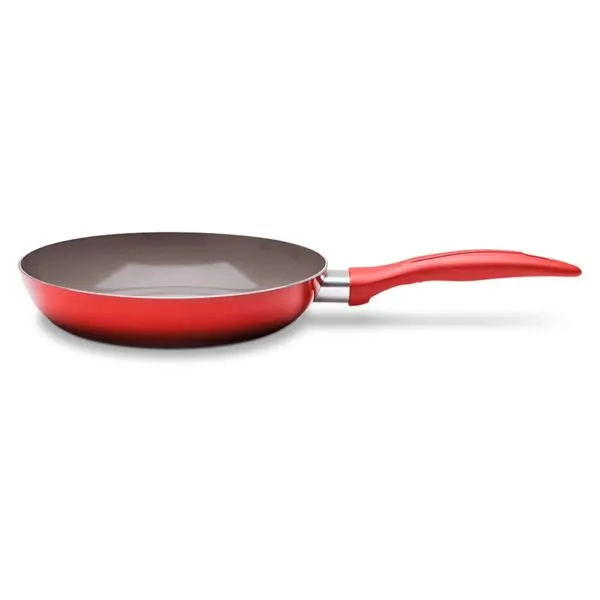 Frigideira Brinox Easy Antiaderente Ceramic Life Ø18cm 0,55L Vermelha Vermelho