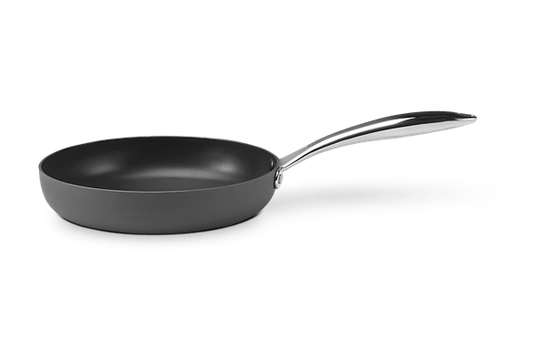 Frigideira de Indução Brinox Diamond Ø24cm 1,9L Antiaderente Pro-Flon Premium Preta Cinza
