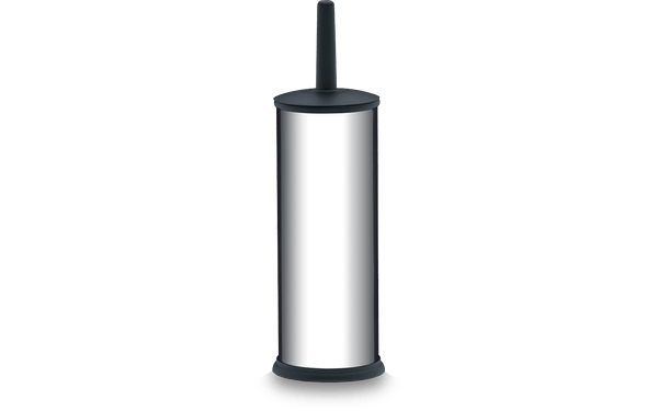 Suporte Inox com Escova para Banheiro - Izy Ø 10,5 x 39 cm Inox