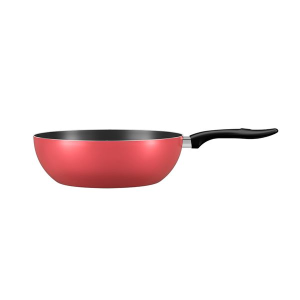 Wok Brinox Chilli Antiaderente Pro-flon Ø24cm 2,3 Litros Cereja Cereja Brinox