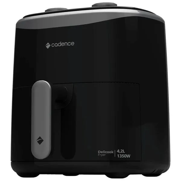 Fritadeira AIR FRYER Cadence 4.2L FRT420 1350W - FRT420-220 Preto 220 VOLTS