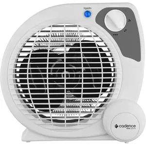 Aquecedor Termoventilador New Auros AQC422 1800W Cadence Aquecedor Termoventilador New Auros Branco AQC422 1800W 220V