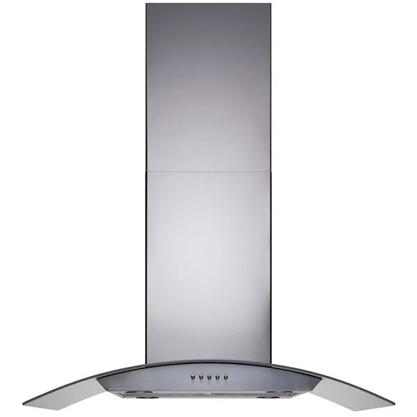 Coifa de Ilha 90cm Cadence Gourmet Vidro Curvo - 220V