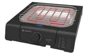 Churrasqueira Elétrica Cadence Short Grill GRL805 Preta 127V