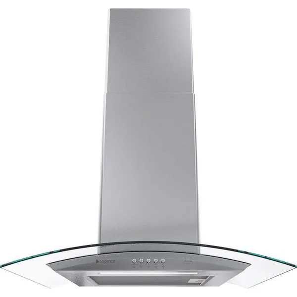 Coifa De Parede Cadence Inspire Vidro Curvo 60cm 110V