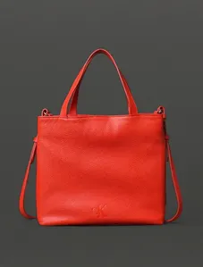 Bolsa Média Feminina Tote Bag Calvin Klein Jeans - Vermelho Bolsa Média Feminina Tote Bag Calvin Klein Jeans Vermelho u