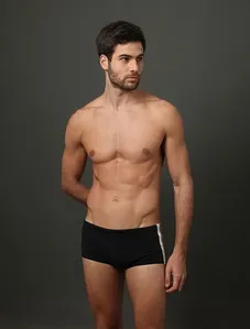 Sunga Trunk Faixa Bicolor Calvin Klein Swimwear - Havana Sunga Trunk Faixa Bicolor Calvin Klein Swimwear Havana p