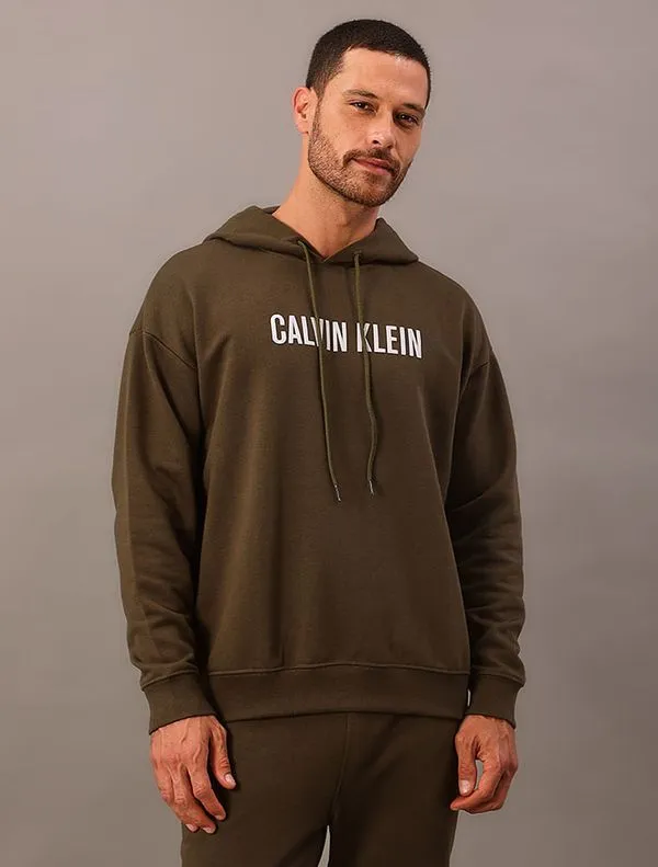 Blusão Masculino Capuz Intense Power - Militar Blusão Masculino Capuz Intense Power Militar g