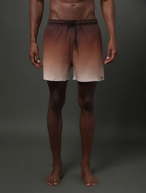 Shorts D'Água Masculino Degradê Calvin Klein Swimwear - Havana Shorts D'Água Masculino Degradê Calvin Klein Swimwear Havana Gg