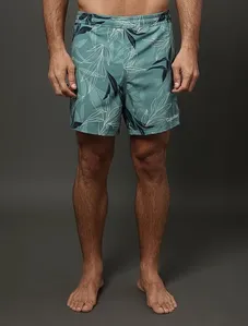 Shorts D'Água Masculino Dupla Face Hibiscus Calvin Klein Swimwear - Verde Shorts D'Água Masculino Dupla Face Hibiscus Calvin Klein Swimwear Verde p