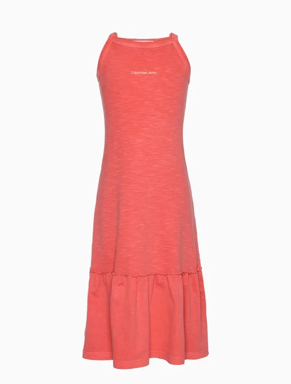 Vestido Menina Midi Flamê Estonado - Melancia Vestido Menina Midi Flamê Estonado Melancia 16