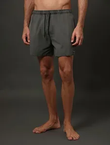 Shorts D'Água Masculino Pigmento Calvin Klein Swimwear - Chumbo Shorts D'Água Masculino Pigmento Calvin Klein Swimwear Chumbo Gg
