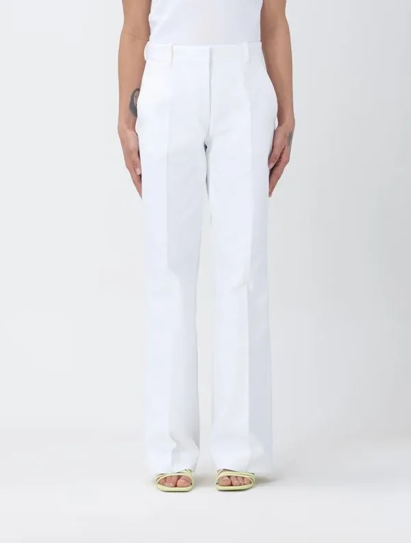 Calça Feminina Minimalista Calvin Klein - Branco Calça Feminina Minimalista Calvin Klein Branco 38