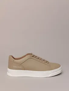 Tênis Couro Calvin Klein - Caqui Claro Tênis Couro Calvin Klein Caqui Claro 44