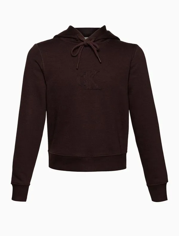 Casaco Menina Patch Calvin Klein Jeans - Cafe Casaco Menina Patch Calvin Klein Jeans Cafe 14