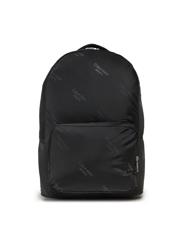 Mochila Masculina Logo Calvin Klein Jeans - Preto Mochila Masculina Logo Calvin Klein Jeans Preto u