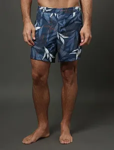 Shorts D'Água Masculino Dupla Face Hibiscus Calvin Klein Swimwear - Marinho Shorts D'Água Masculino Dupla Face Hibiscus Calvin Klein Swimwear Marinho Gg