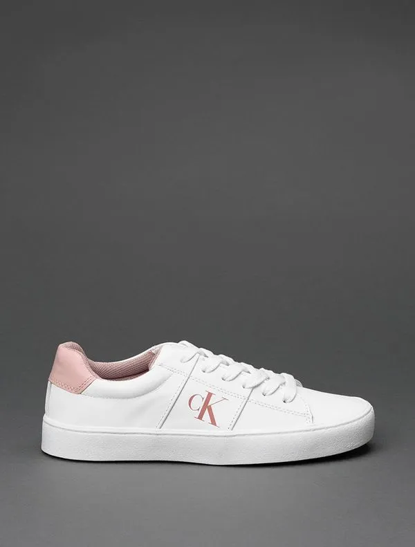 Tênis Menina Skate Side Calvin Klein Jeans - Branco 2 Tênis Menina Skate Side Calvin Klein Jeans Branco 2 30
