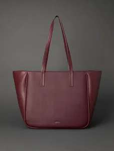 Bolsa Feminina Média Shopper Refine Calvin Klein - Bordo Bolsa Feminina Média Shopper Refine Calvin Klein Bordo u