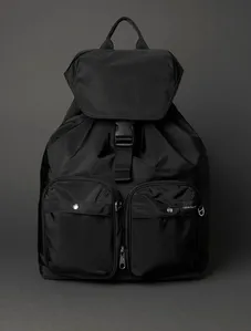 Mochila Masculina Utilitária 2 em 1 Calvin Klein Jeans - Preto Mochila Masculina Utilitária 2 em 1 Calvin Klein Jeans Preto u