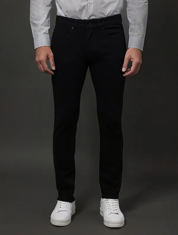 Calça Masculina Moletom 5 Pockets Calvin Klein - Preto Calça Masculina Moletom 5 Pockets Calvin Klein Preto 38