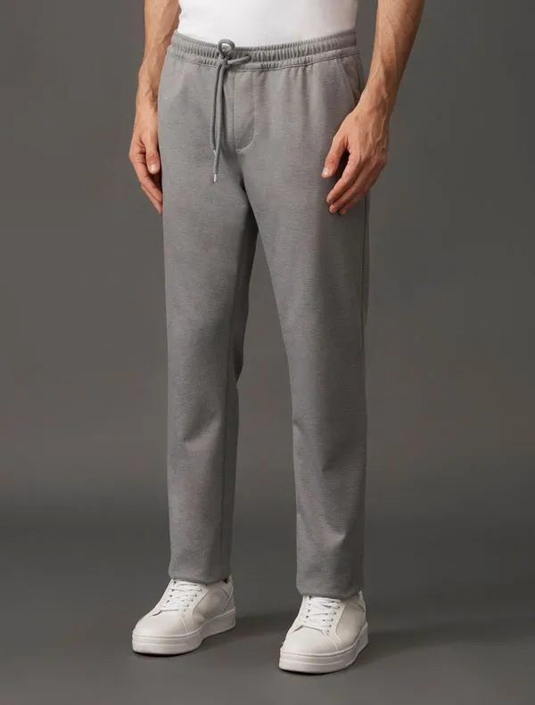 Calça Masculina Piquet Calvin Klein - Chumbo Calça Masculina Piquet Calvin Klein Chumbo 44