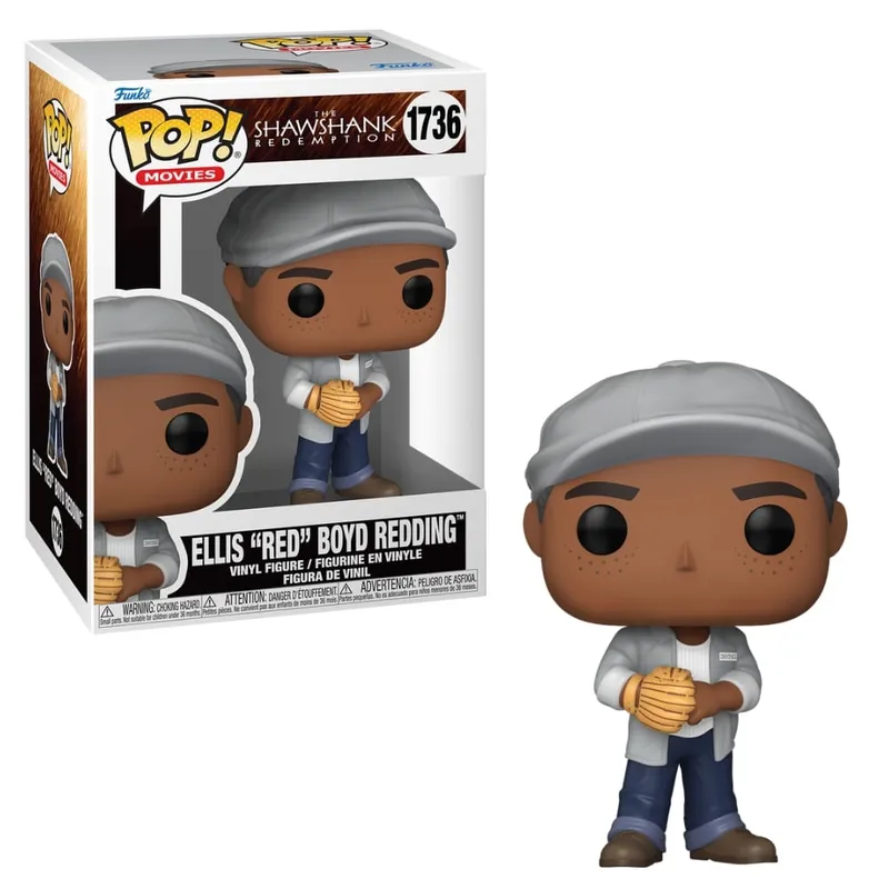 Boneco Funko Pop! Um Sonho de Liberdade - Ellis 'Red' Boyd Redding
