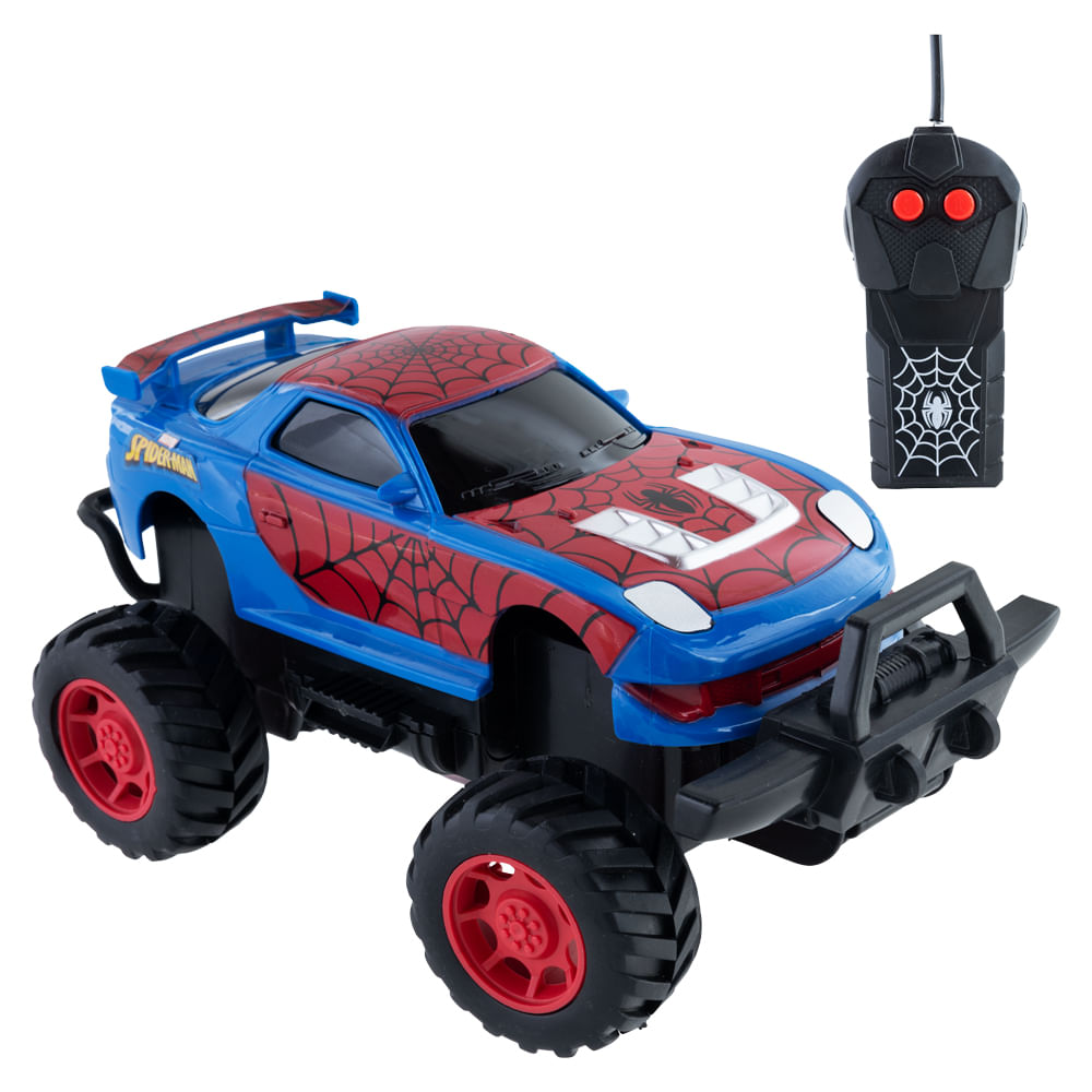 Carrinho de Controle Remoto Homem-Aranha Web Tangle