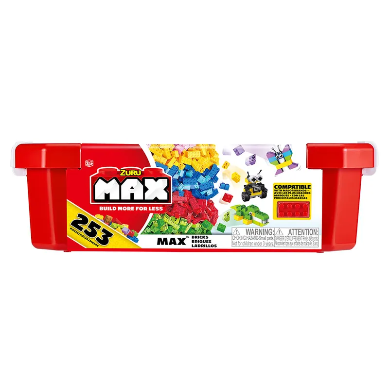 Conjunto de Blocos de Montar Max 253 peças