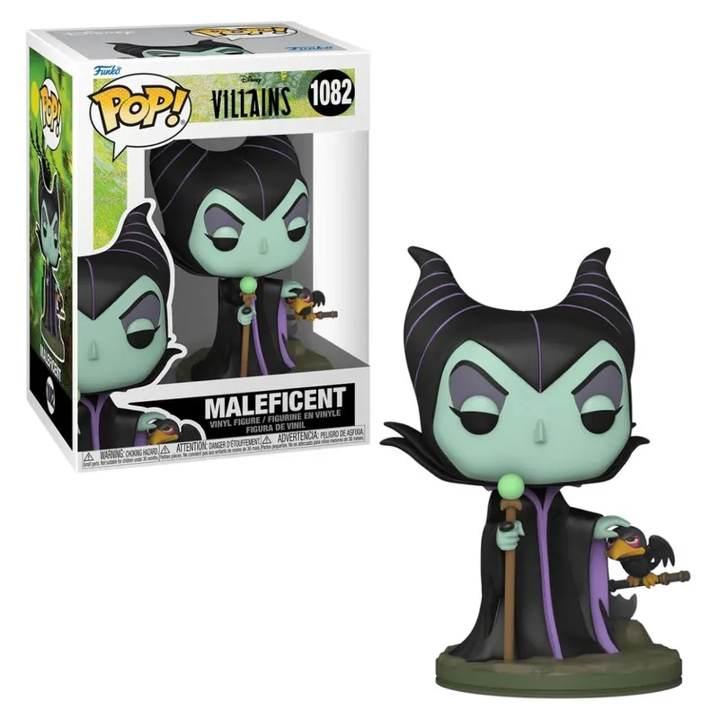 Boneco Funko Pop! Disney Vilões - Malévola