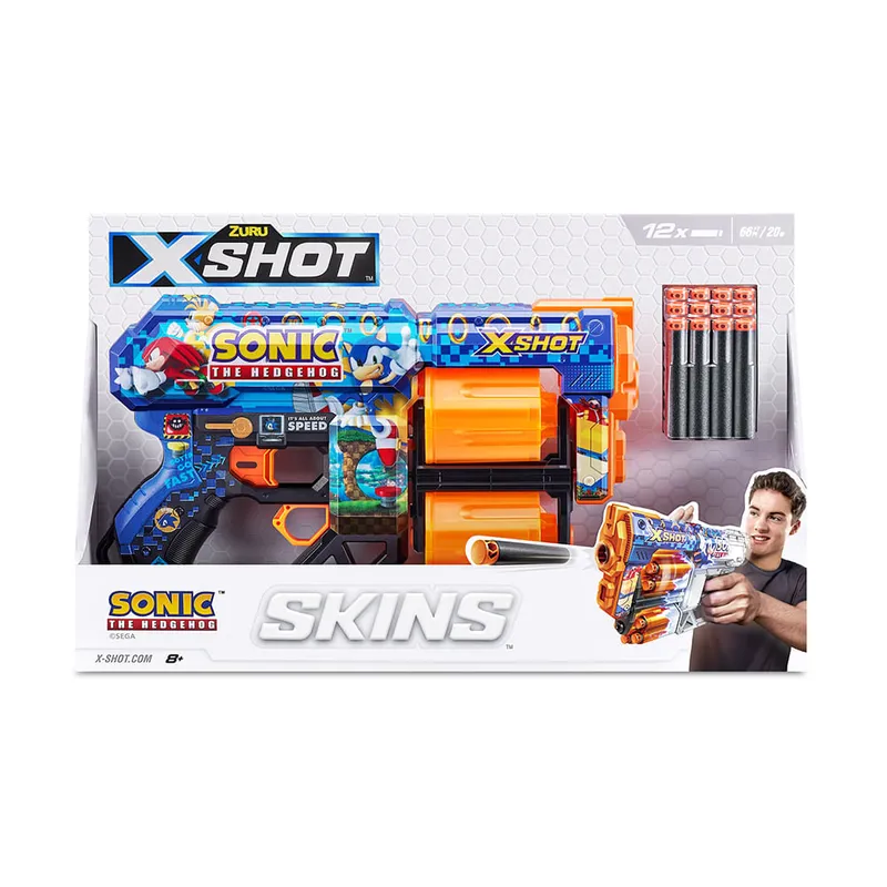 Lançador de Dardos X-Shot - Skins Dread - Super Speed