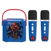 Caixa de Som Bluetooth Karaokê Infantil Homem-Aranha