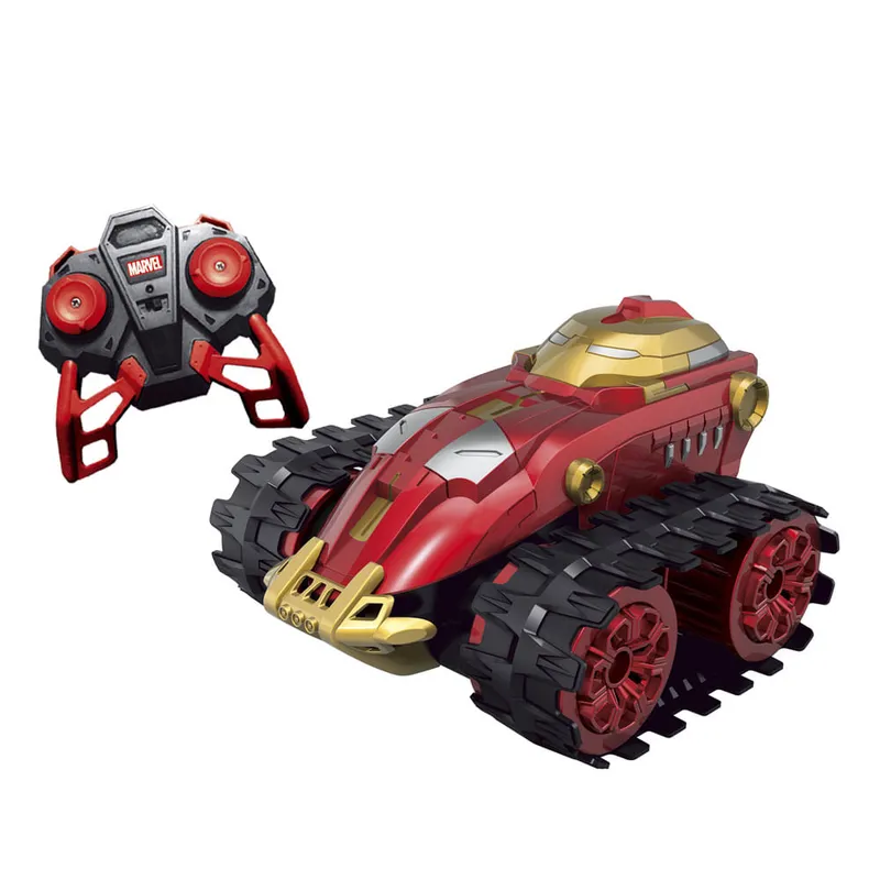 Carrinho de Controle Remoto 7 Funções Vingadores Homem de Ferro Autotech Rider