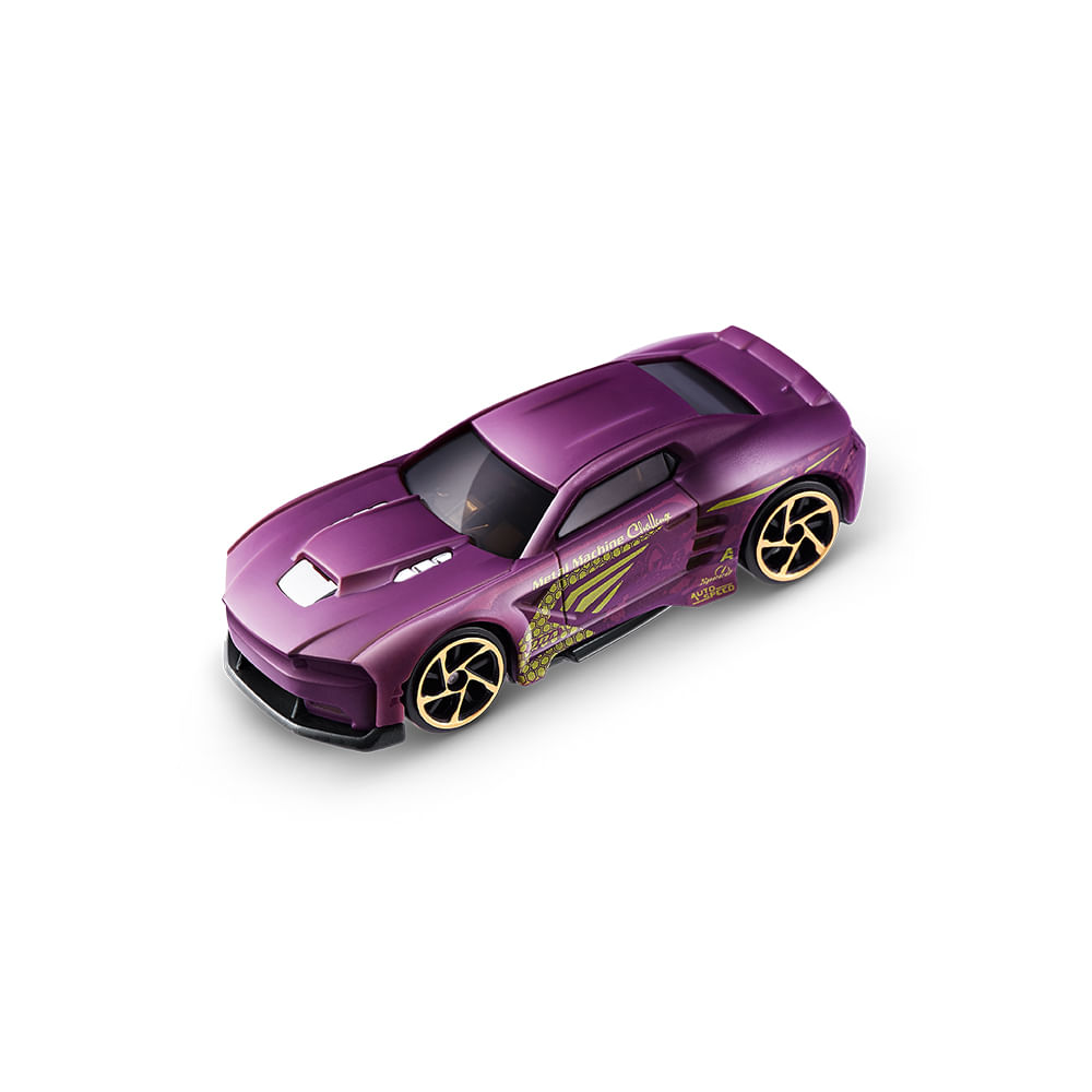 Mini Carrinho Die Cast Metal Machines Color Change 1:64 - White Fang