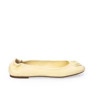Sapatilha Ballerina Couro Creme Brulle Catherine 37