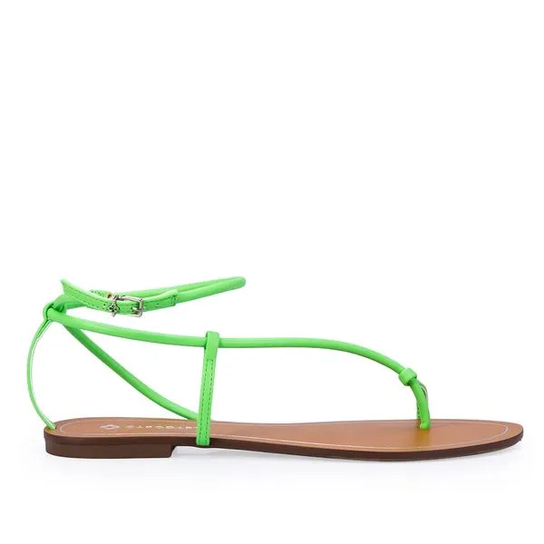 Sandália Rasteira Verde Pistacchio 35