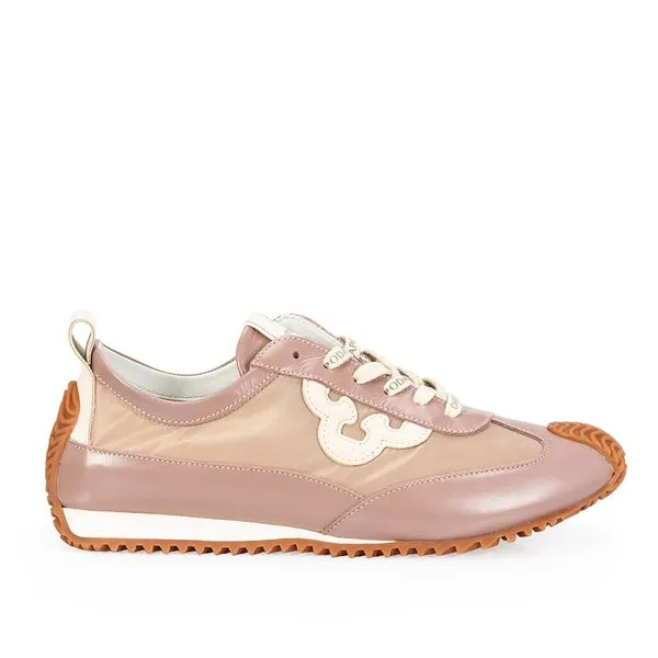 Tênis Casual Sneakers Couro Rosa 38