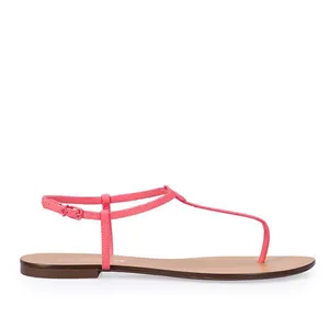 Sandália Rasteira Rosa Papaya 36